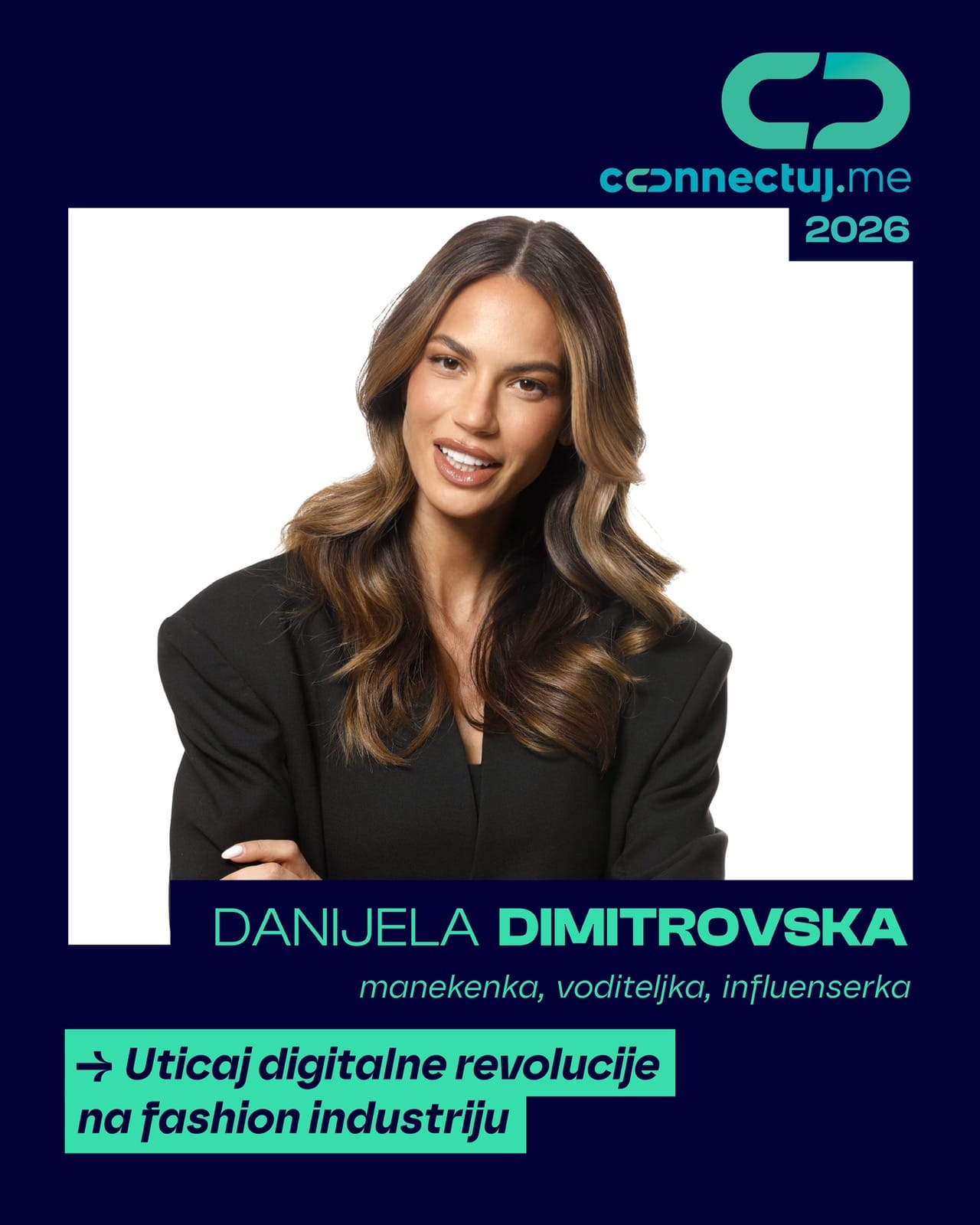 Danijela Dimitrovska — govornik na Connectuj.me konferenciji
