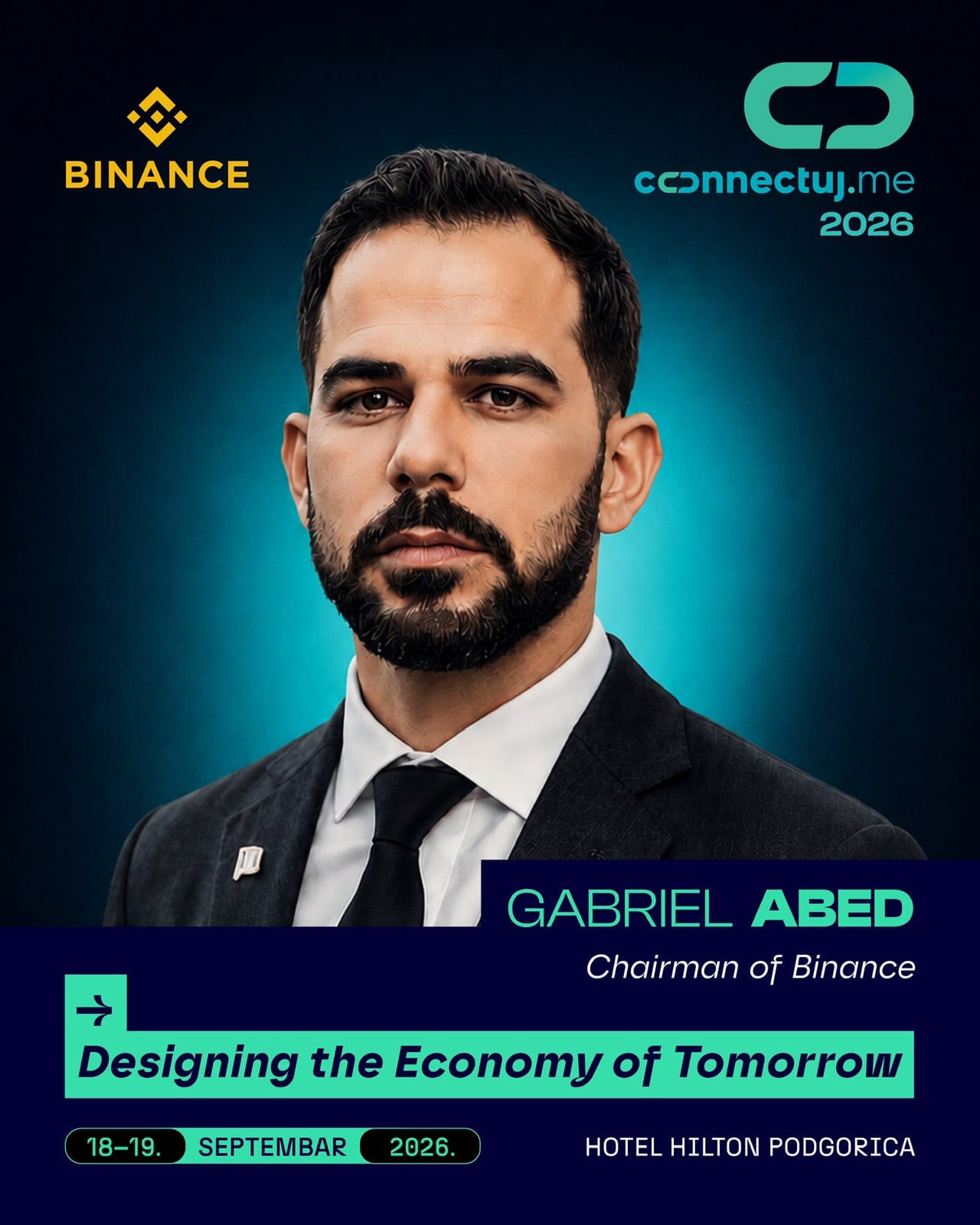 Gabriel Abed — govornik na Connectuj.me konferenciji