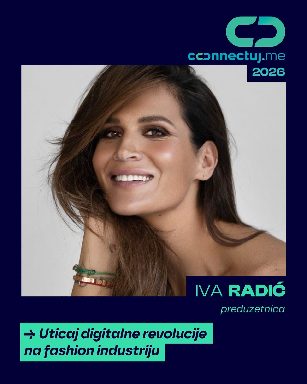 Iva Radić — govornik na Connectuj.me konferenciji
